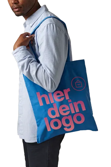 W101 Henkeltasche mit langen Henkeln bedrucken
